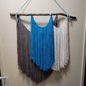 Beautiful New Boho Yarn Wall Hanging